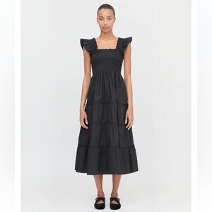 NWOT Hill House Ellie Nap dress in black with pockets! Size XS